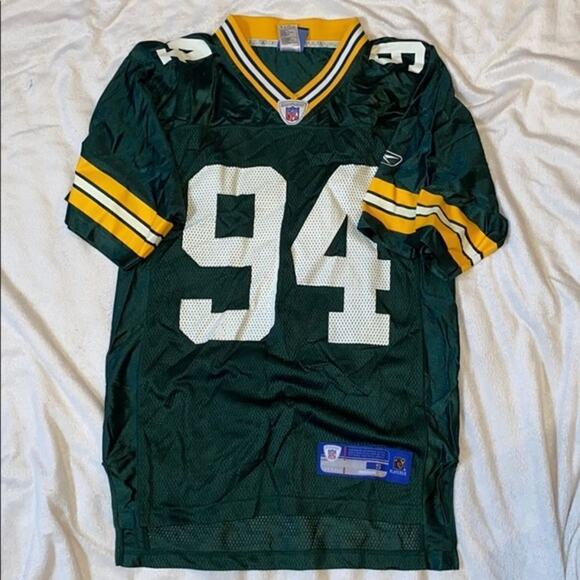 Green Bay Packers GJB Football Jersey | Sz S - Picture 2 of 4